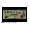 Image 1 : Fr. 96 $10 1869 Legal Tender Fine. A couple of mi