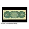 Image 2 : Fr. 126b $20 1863 Legal Tender New. There are a f