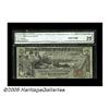Image 1 : Fr. 225 $1 1896 Silver Certificate CGA Very Fine 