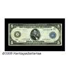 Image 1 : Fr. 870 $5 1914 Federal Reserve Star Note Very Fi