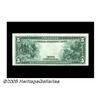 Image 2 : Fr. 871a $5 1914 Federal Reserve Note Choice New.