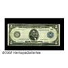 Image 1 : Fr. 875b $5 1914 Federal Reserve Note Very Fine. 