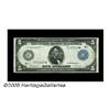 Image 1 : Fr. 878 $5 1914 Federal Reserve Star Note Very Fi