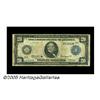 Image 1 : Fr. 972 $20 1914 Federal Reserve Star Note Fine. 