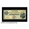 Image 1 : Fr. 1175a $20 1882 Gold Certificate Very Fine. Fu