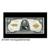 Image 1 : Fr. 1200a $50 1922 Mule Gold Certificate Choice E