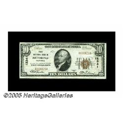 Richmond, CA - $10 1929 Ty. 1 The First NB Ch. Ri