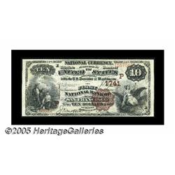San Francisco, CA - $10 1882 Brown Back Fr. 484 T