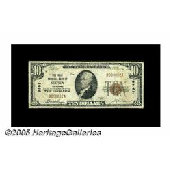 Scotia, CA - $10 1929 Ty. 1 The First NB Ch. # Sc