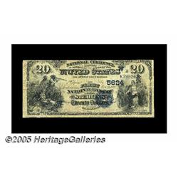 Sterling, CO - $20 1882 Date Back Fr. 555 The Fir