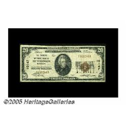 Hutchinson, MN - $20 1929 Ty. 1 The Farmers NB Hu