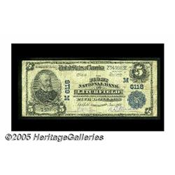 Litchfield, MN - $5 1902 Plain Back Fr. 608 The F