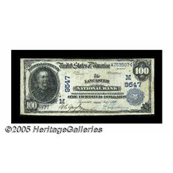 Lancaster, OH - $100 1902 Date Back Fr. 691 The L