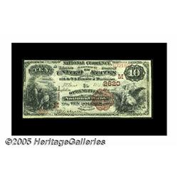 Springfield, OH - $10 1882 Brown Back Fr. 490 The