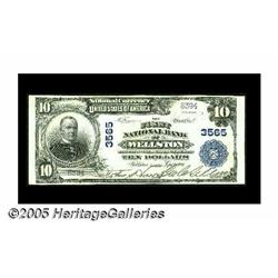 Wellston, OH - $10 1902 Plain Back Fr. 626 The Fi