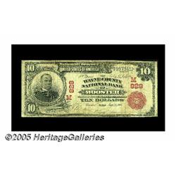 Wooster, OH - $10 1902 Red Seal Fr. 613 The Wayne