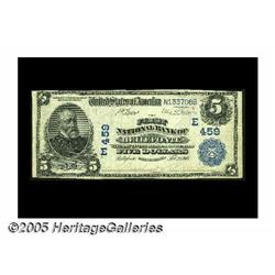 Bellefonte, PA - $5 1902 Plain Back Fr. 598 The F