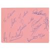 Image 2 : Beatles Signed Promo Card