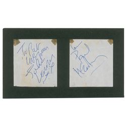 John Lennon and Paul McCartney Signatures