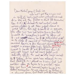 John Lennon Autograph Letter Signed