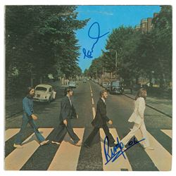 Paul McCartney and Ringo Starr Signed Album