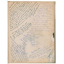 Bob Dylan Signed Yearbook