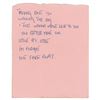 Image 1 : Mick Jagger Handwritten 1965 Set List