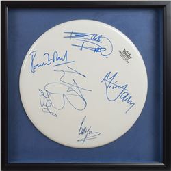 Rolling Stones Signed Drumhead
