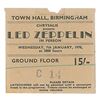 Image 2 : Led Zeppelin Signed Greeting Card