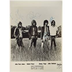 Led Zeppelin Signed Photograph