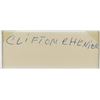 Image 2 : Clifton Chenier Signature