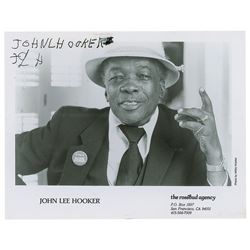 John Lee Hooker Signed Photograph