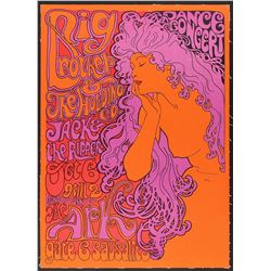 Big Brother and the Holding Company 1967 Sausalito Poster