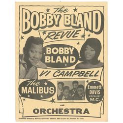 Bobby Bland Revue Handbill