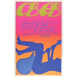 CBGB 1980 Big Weekend Poster