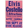 Image 1 : Elvis Costello and the Attractions 1983 Irvine Meadows Poster