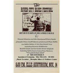 River City Blues Festival Poster