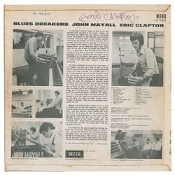 Eric Clapton Signed Album