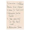 Image 2 : Earth, Wind & Fire: Maurice White Handwritten Notes