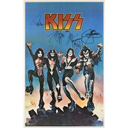 KISS Signed Poster