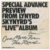 Image 1 : Lynyrd Skynyrd Signed Album
