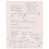 Image 1 : The Sex Pistols 1978 Concert Production Sheet