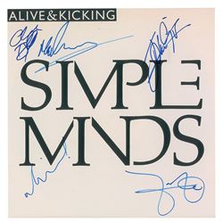 Simple Minds Signed Album