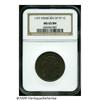 Image 3 : 1797 1C Reverse of 1797, Stems MS65 Brown NGC. S-