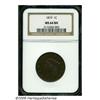 Image 1 : 1819 1C Large Date MS64 Brown NGC. N-8, R.1. The 