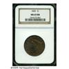 Image 1 : 1820 1C Large Date MS65 Red and Brown NGC. N-13, 