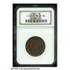 Image 1 : 1856 1C Upright 5 MS64 Brown NGC. N-6, R.1. An ea