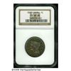 Image 1 : 1857 1C PR66 Brown NGC. N-3, Low R.5. A bold die 