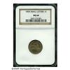 Image 1 : 1858 1C Small Letters MS64 NGC. Unusually clear s