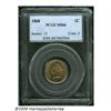 Image 3 : 1860 1C MS66 PCGS. This highly attractive copper-
